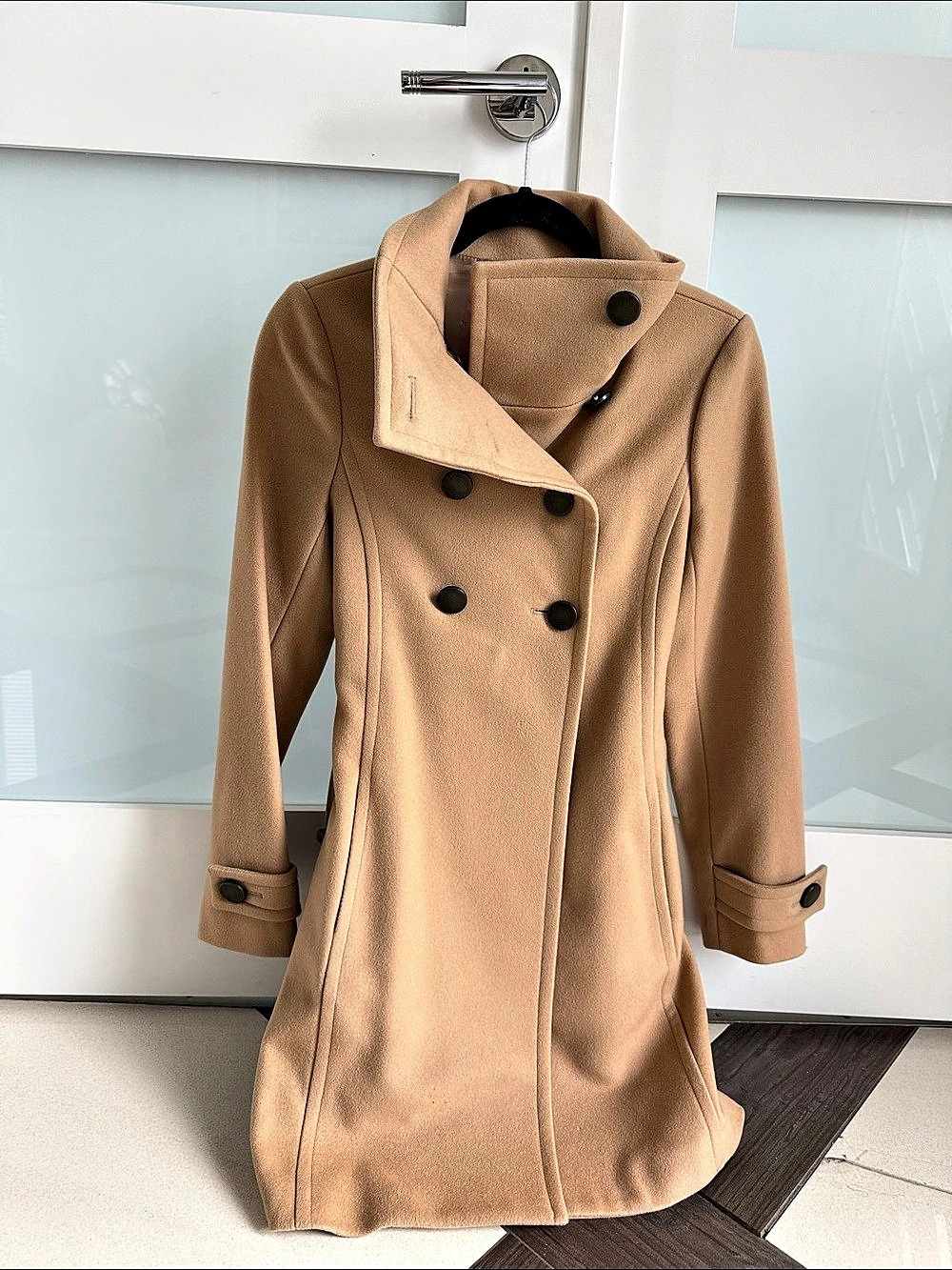Talula Babaton Women's Wool Blend Trench Coat